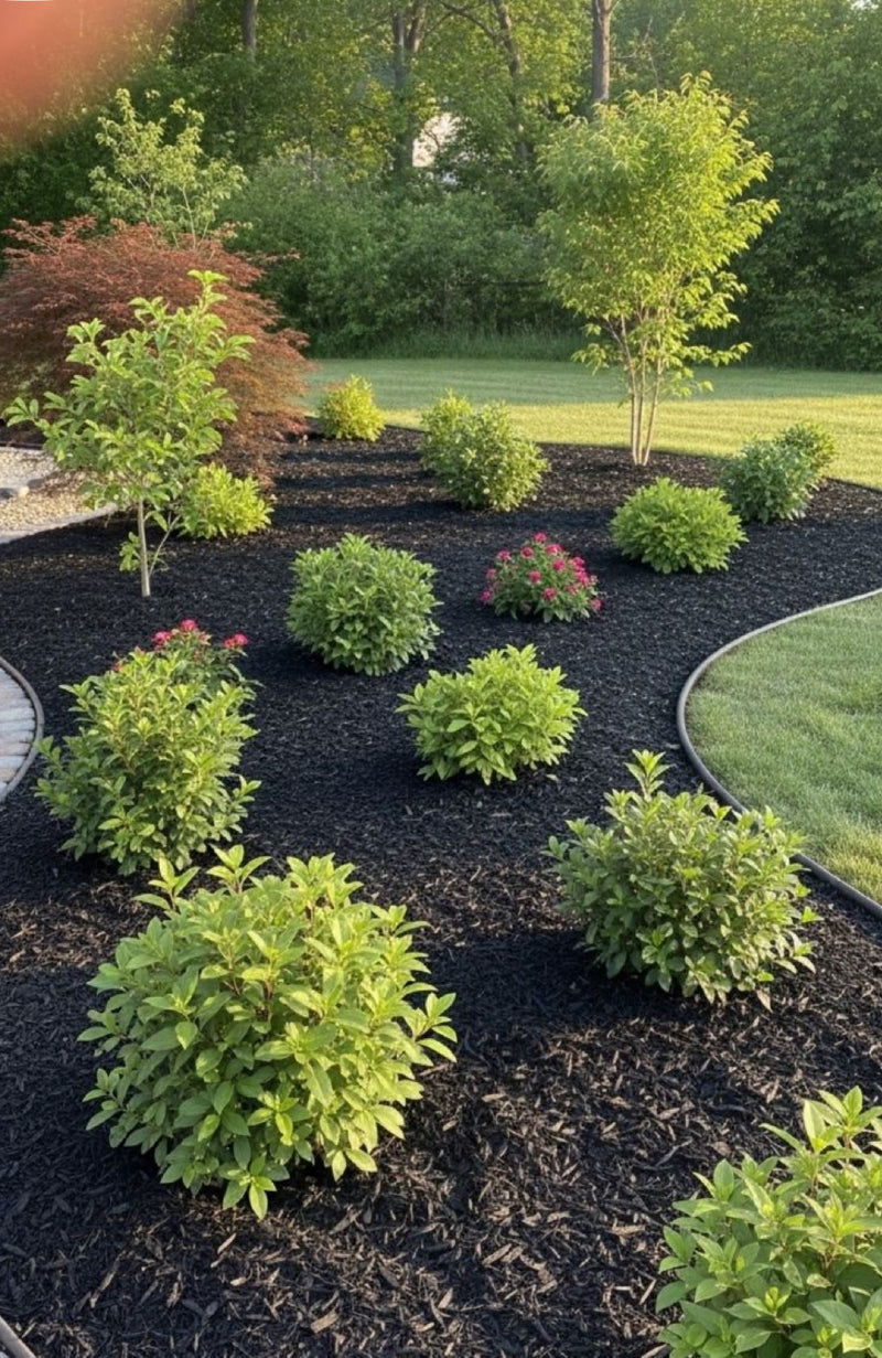 Load image into Gallery viewer, Black Decorative Bark Mulch
