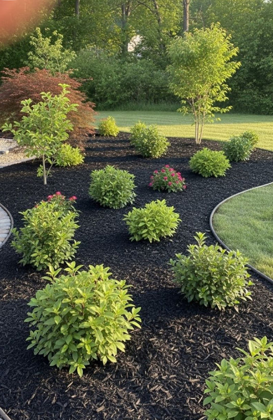 Black Decorative Bark Mulch