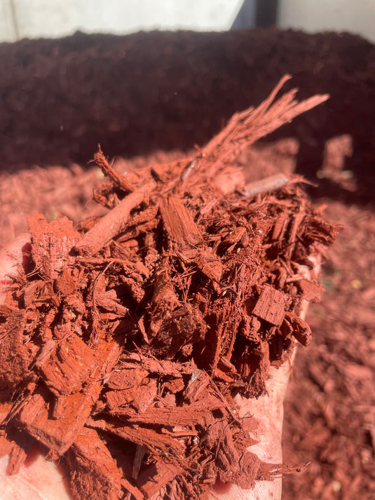 Red Decorative Bark Mulch