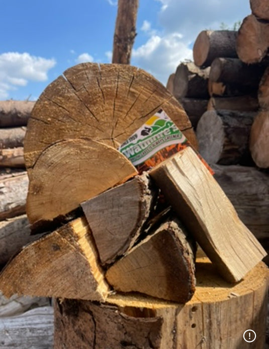 Kiln Dried Larch Firewood Logs Large Bulk Bag