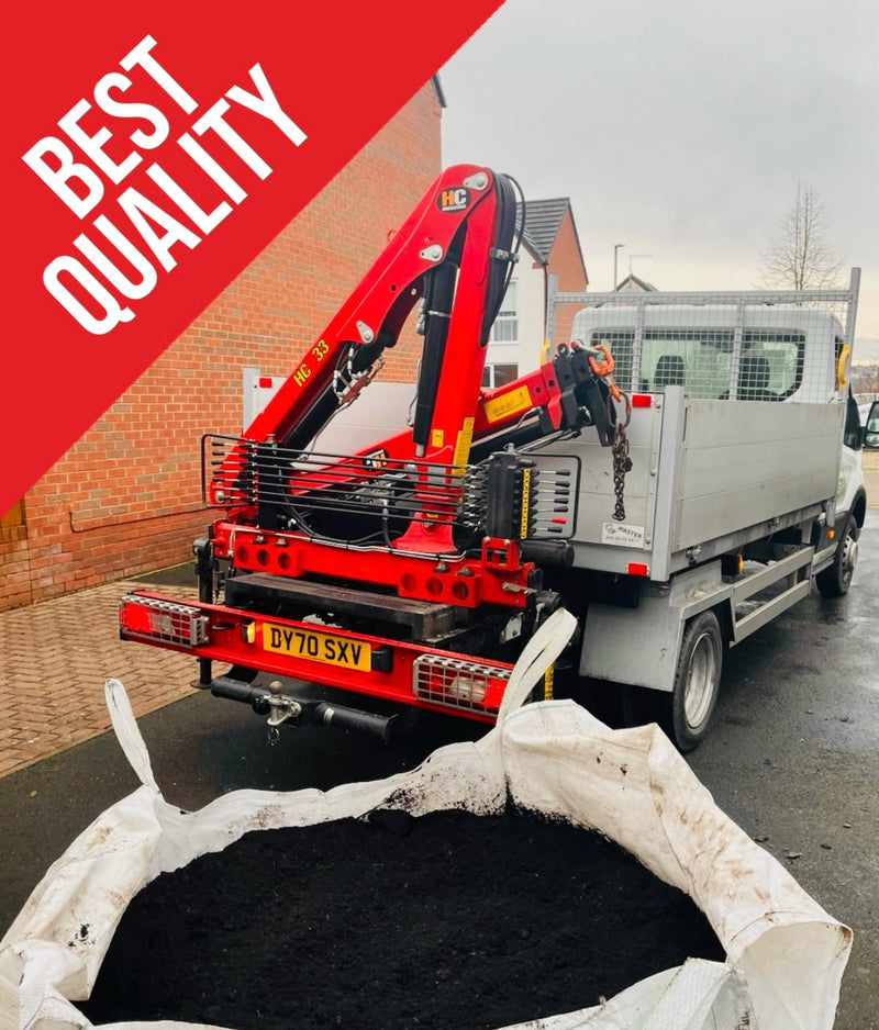 Load image into Gallery viewer, Rich Organic Black Compost 850 - 1600 Litre Bag
