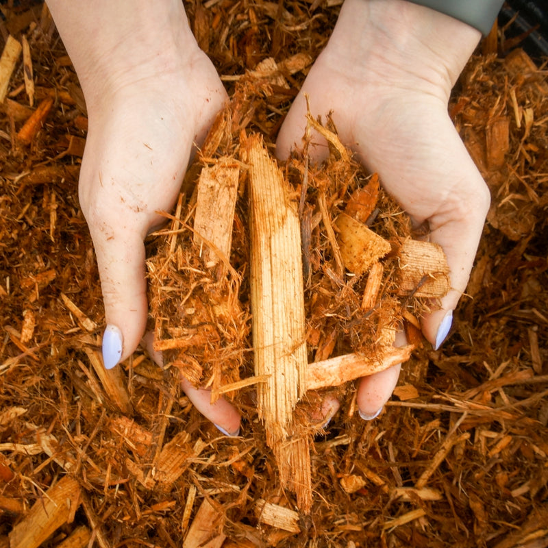 Load image into Gallery viewer, Cedar Gold Decorative Bark Mulch
