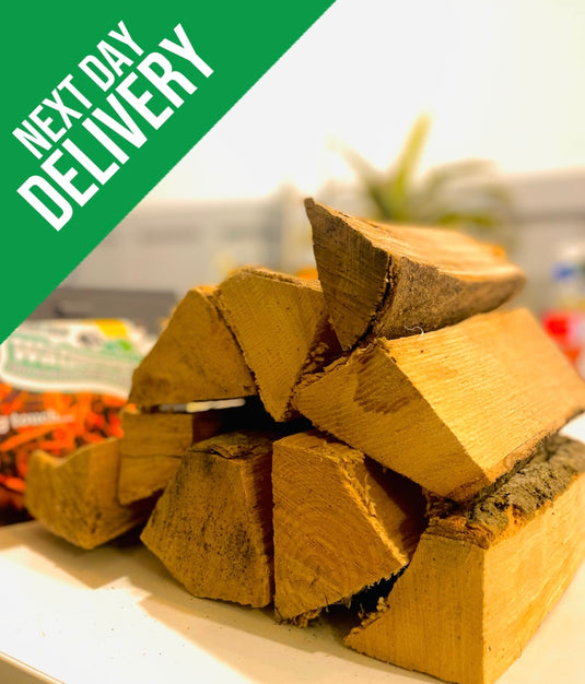 Seasoned Ash Firewood Logs 0.85 or 1.6m3 Bulk Bags