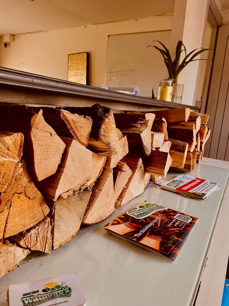 Load image into Gallery viewer, Premium Quality Seasoned Farm Firewood 0.85 - 1.6m3 Bulk Bags
