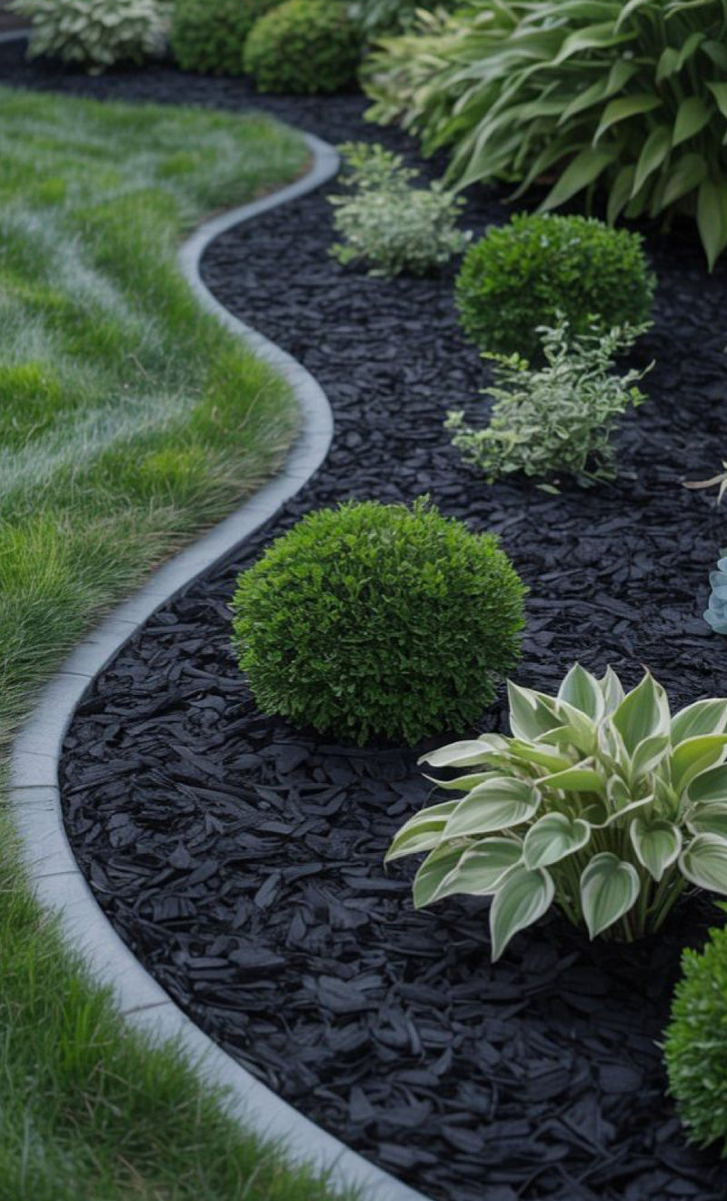 Load image into Gallery viewer, Black Decorative Bark Mulch
