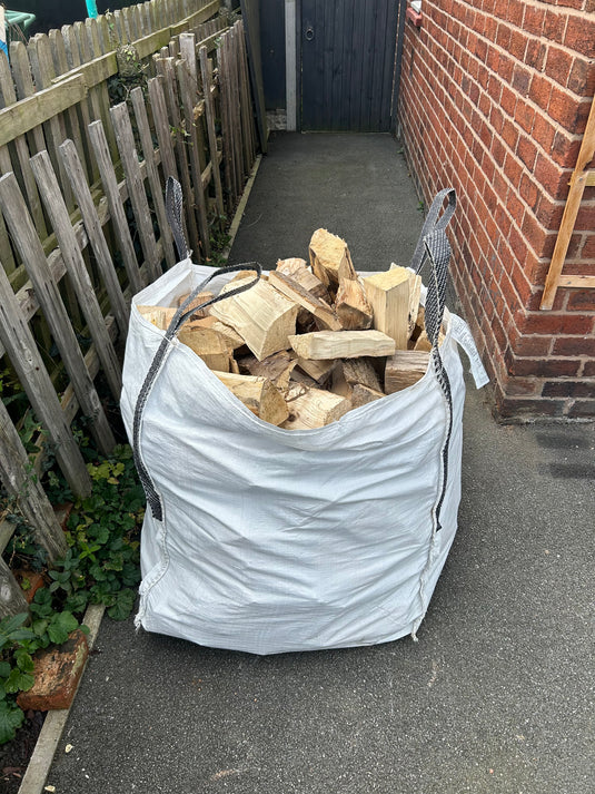 Kiln Dried Hardwood Firewood Logs Large Bulk Bags
