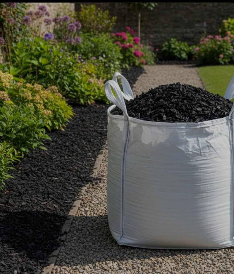Load image into Gallery viewer, Black Decorative Bark Mulch
