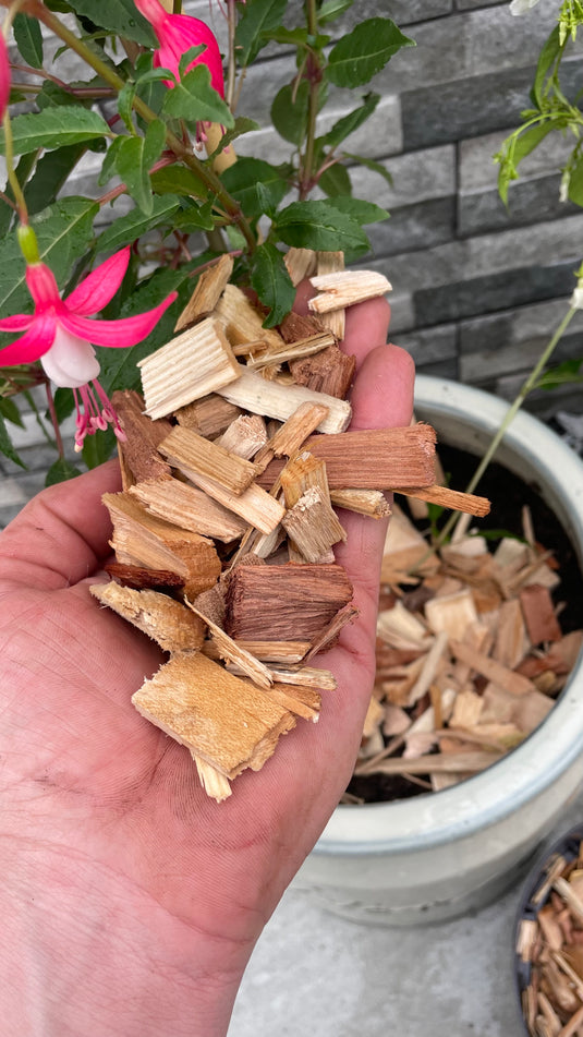 Garden & Play Area Safe Wood Chip Hardwood