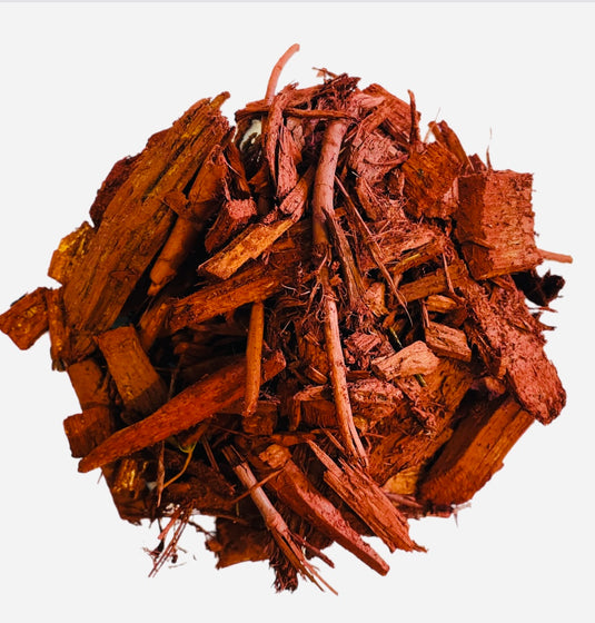 Red Decorative Bark Mulch 850 - 1600 Litre Bulk Bag