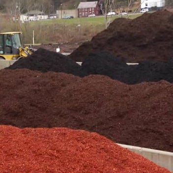 Load image into Gallery viewer, Red Decorative Bark Mulch Bulk Bag
